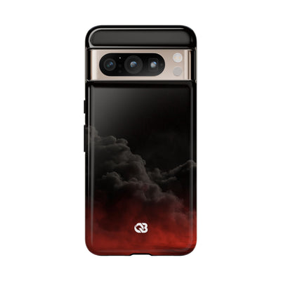 Crimson Fog Void · Tough Phone Case for Pixel ·  Black