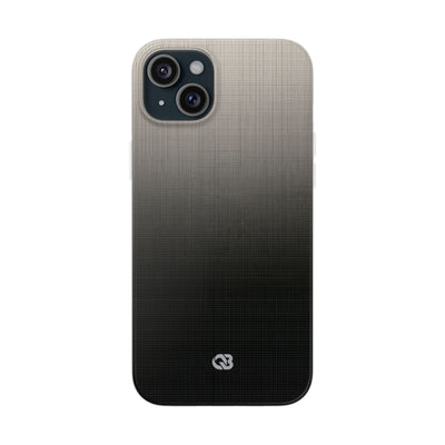 Grey Lite Phone Case for iPhone - Faded Sand Mesh