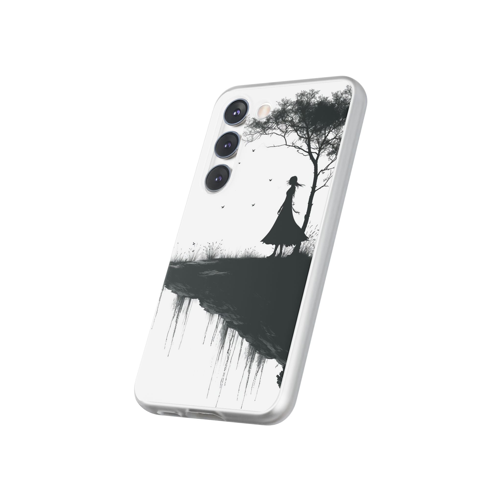 Cliffside Silhouette Samsung S23 Case - Soft
