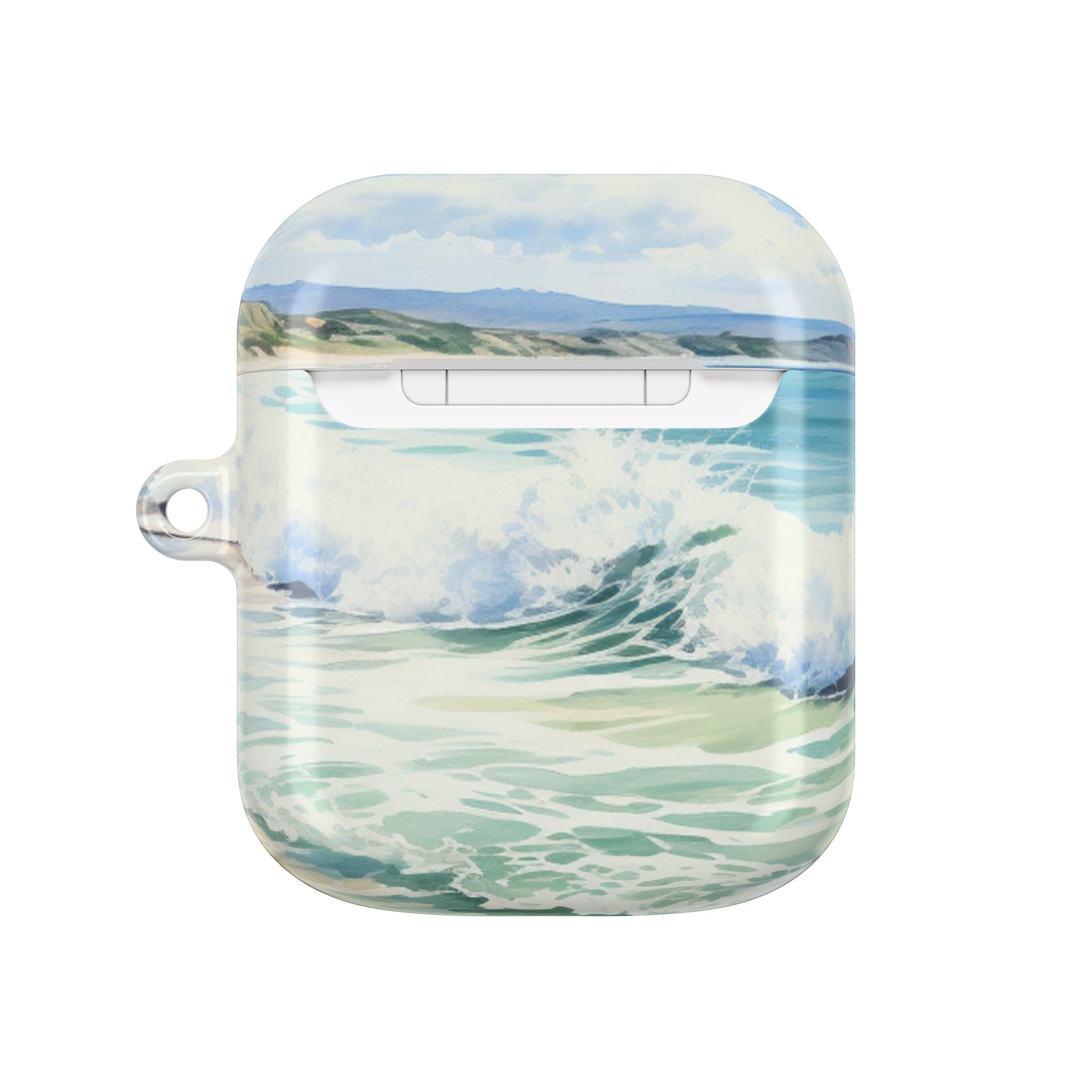 Foaming Blue Waves - AirPods Case