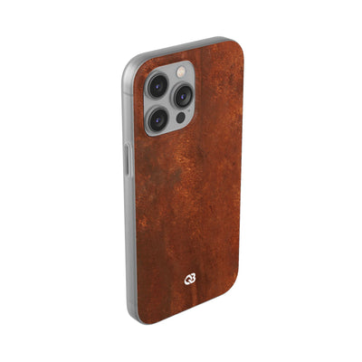 Orange Lite Phone Case for iPhone - Oxidized Iron Crust