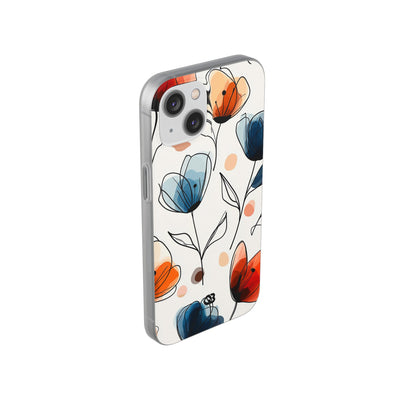 Ink Watercolor Tulips · Soft