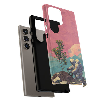 Lunare Pastellblüte · Tough Handyhülle für Samsung