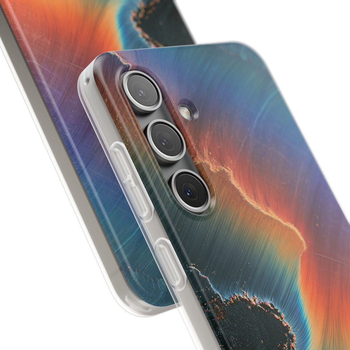 Prismatic Aura Shift · Lite Phone Case for Samsung · Blue
