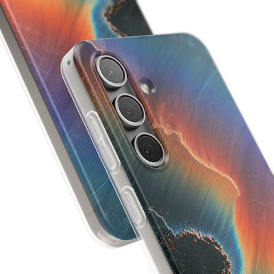 Prismatic Aura Shift · Lite Phone Case for Samsung · Blue