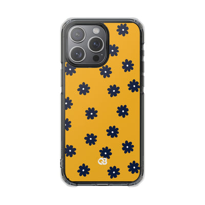 Navy Daisy Mustard · Impact Phone Case for iPhone · Magsafe