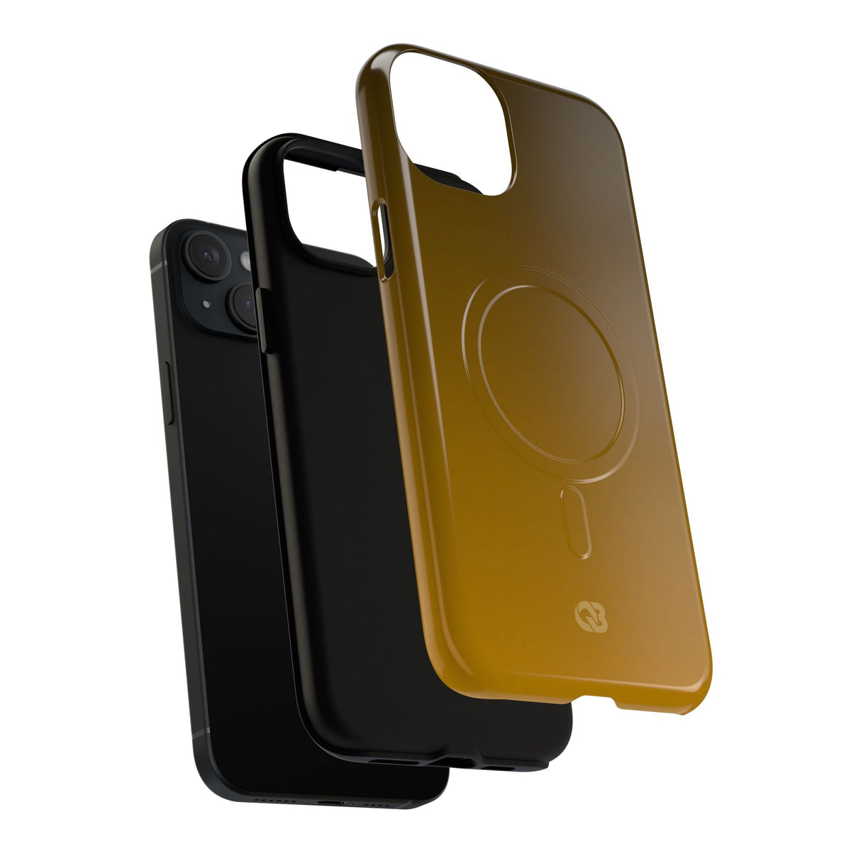 Gold Tough 2.0 Magsafe Phone Case for iPhone - Scorched Gold Haze
