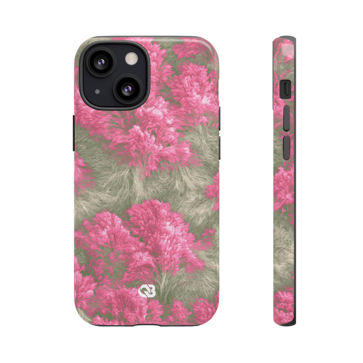Digital Blossom · Tough Phone Case for iPhone · Pink