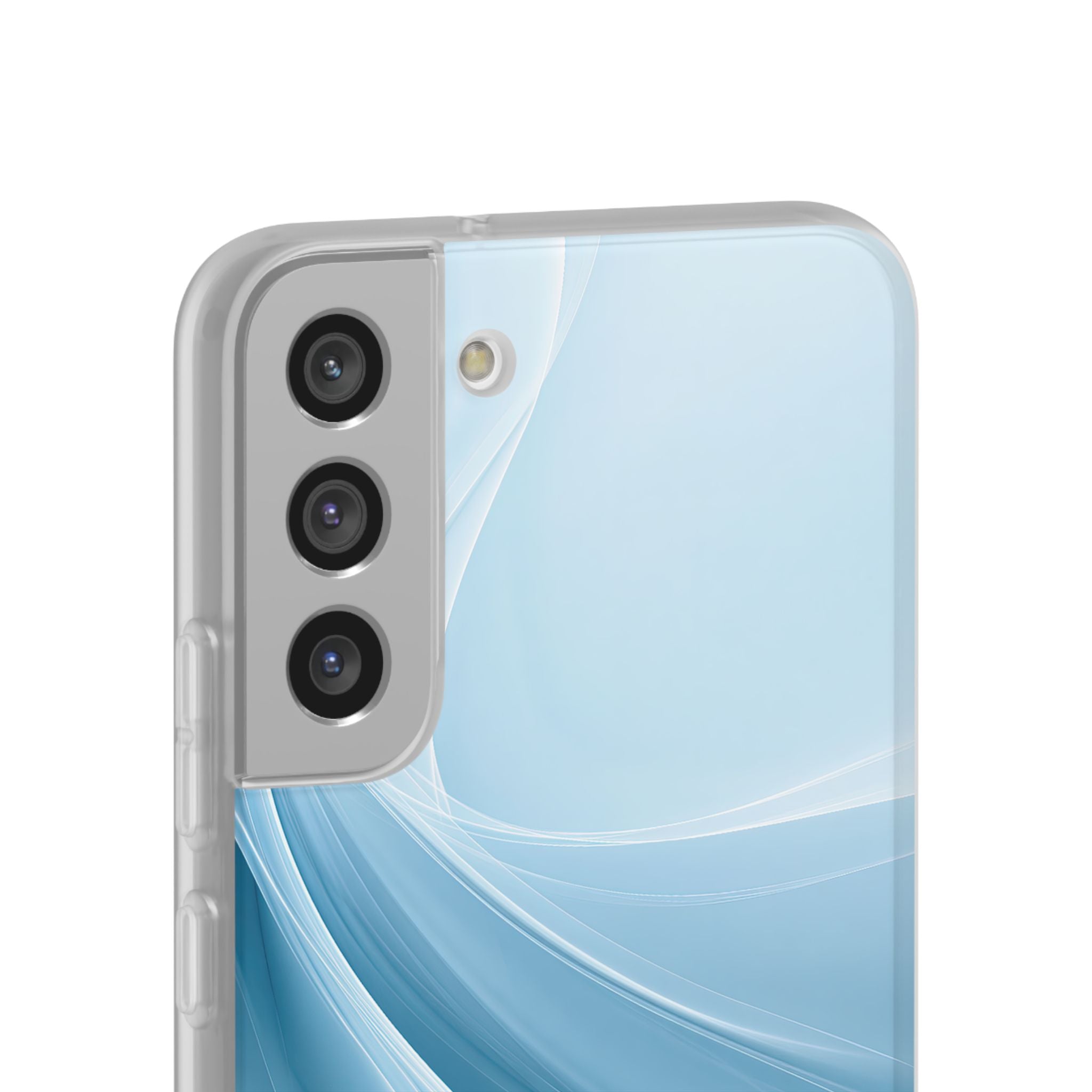 Blue Lite Phone Case for Samsung - Arctic Silk Drift