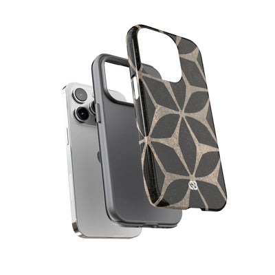 Concrete Mosaic Star · Tough Phone Case for iPhone · Black