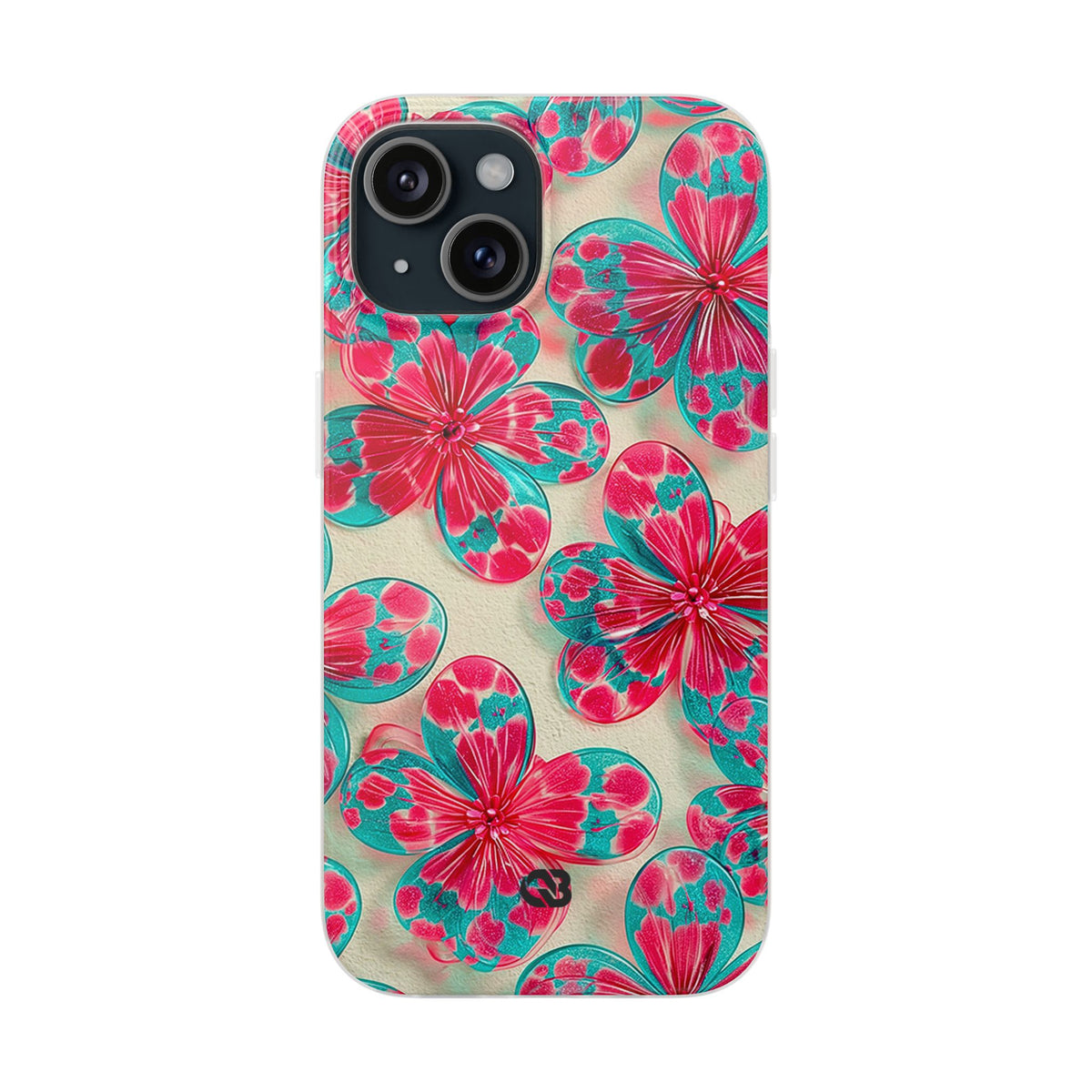 Lucite Jelly Bloom · Lite Phone Case for iPhone ·  Pink
