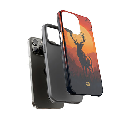 Amber Ridge Stag · Tough Custodia per iPhone