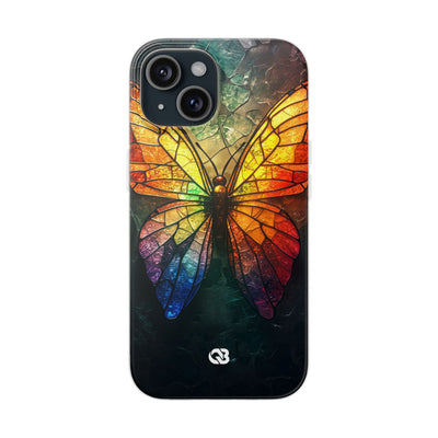 Shattered Prism Butterfly · Soft Phone Case for iPhone