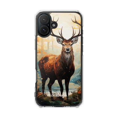 Glowing Stag iPhone 16 Plus Case - Impact - CASE•BOB