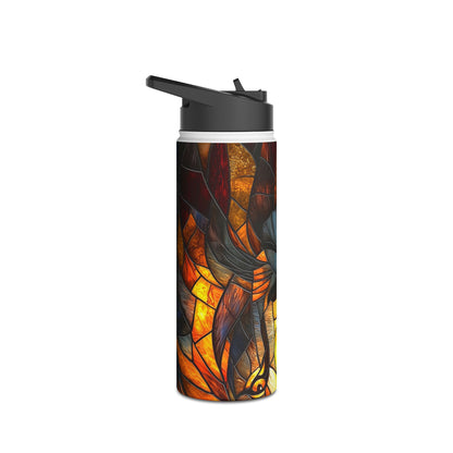 Flame Lion - Stainless Steel Water Bottle