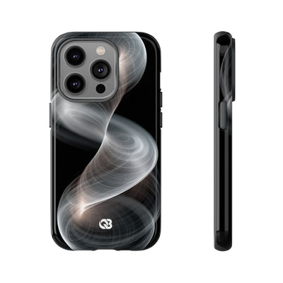Luminous Vortex · Tough Phone Case for iPhone · Black