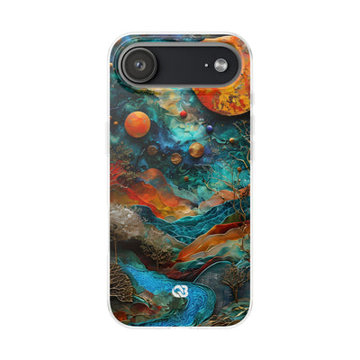 Copper Horizon Drift · Soft Mobilskal för iPhone