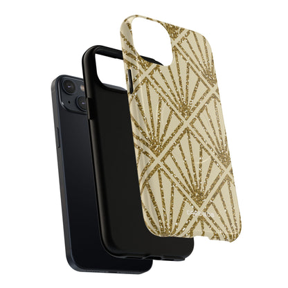Gold Diamond Radiance iPhone 14 Plus Case - Tough+