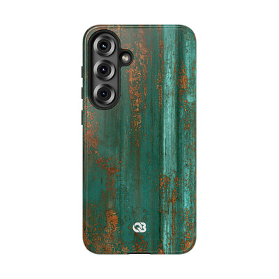 Oxidized Verdigris · Tough Phone Case for Samsung · Teal