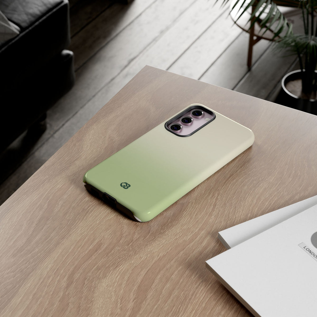 Muted Sage Ombre · Tough Phone Case for Samsung · Green