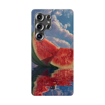 Ruby Melon Tide · Soft Handyhülle für Samsung