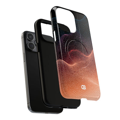 Spectral Elevation · Tough 2.0 Magnetic Phone Case for iPhone · Orange