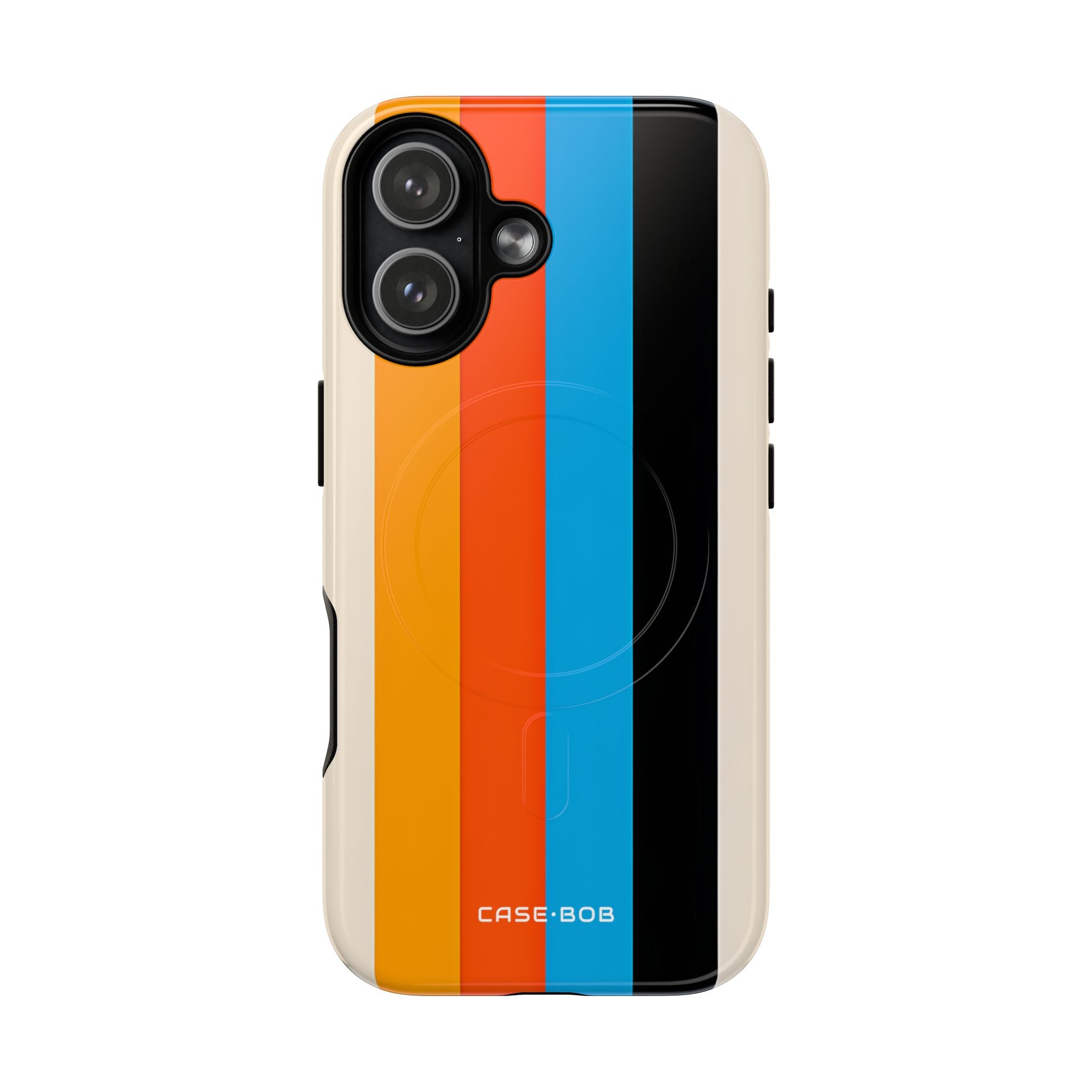 Vivid Stripe Harmony iPhone 17 Case - Tough+ - CASE•BOB