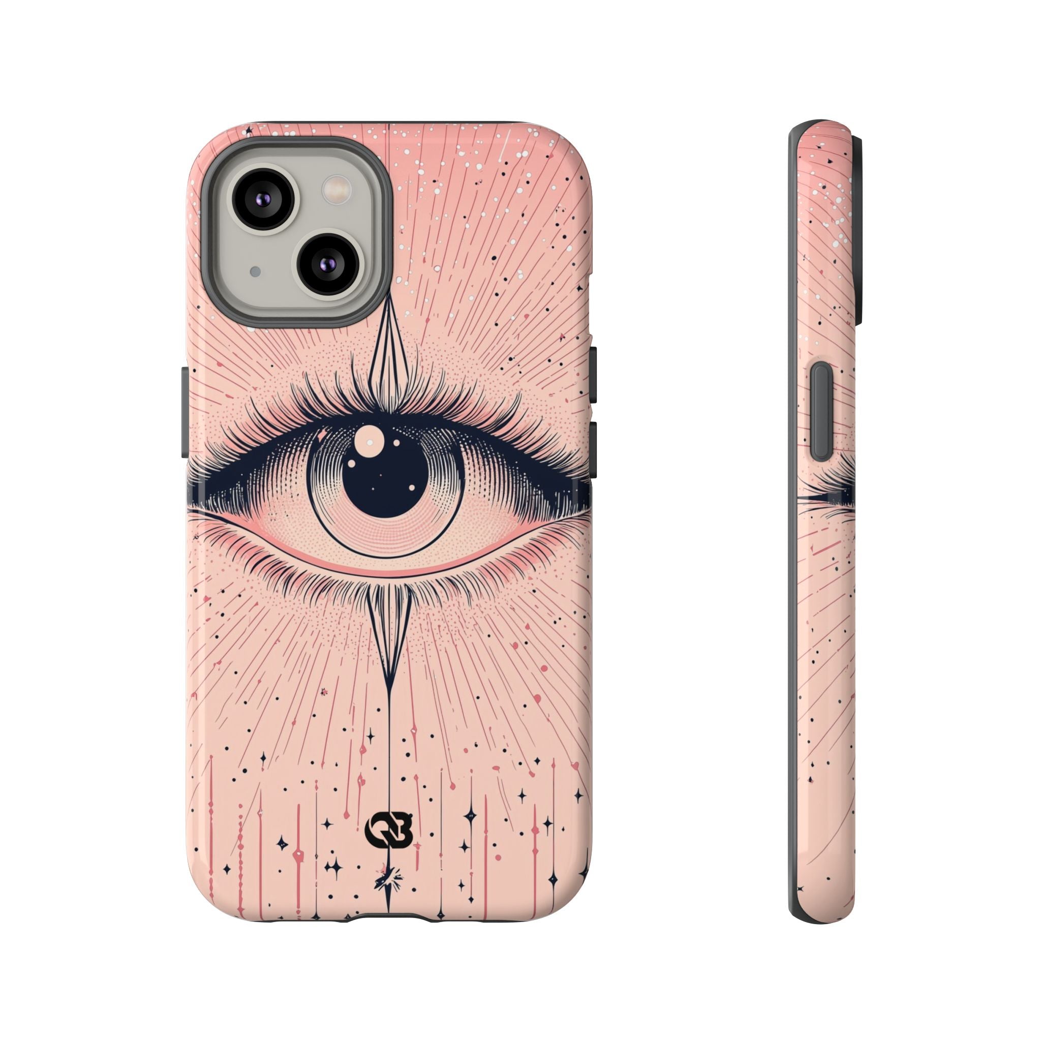 Obsidian Cosmic Gaze · Tough Hoesje voor iPhone