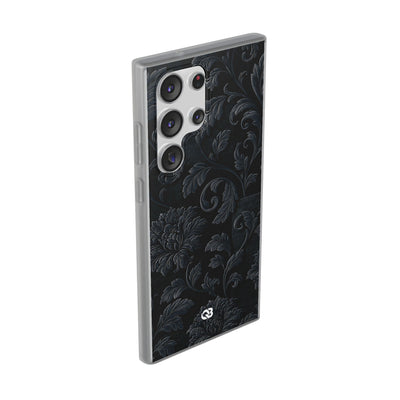 Obsidian Damask · Lite Phone Case for Samsung · Black