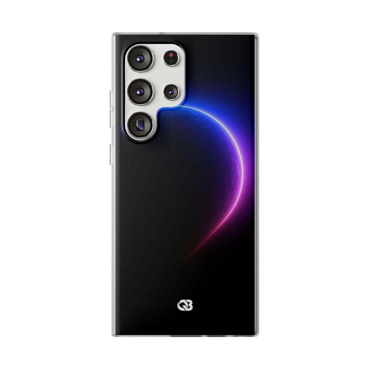 Luminous Eclipse · Lite Phone Case for Samsung · Black