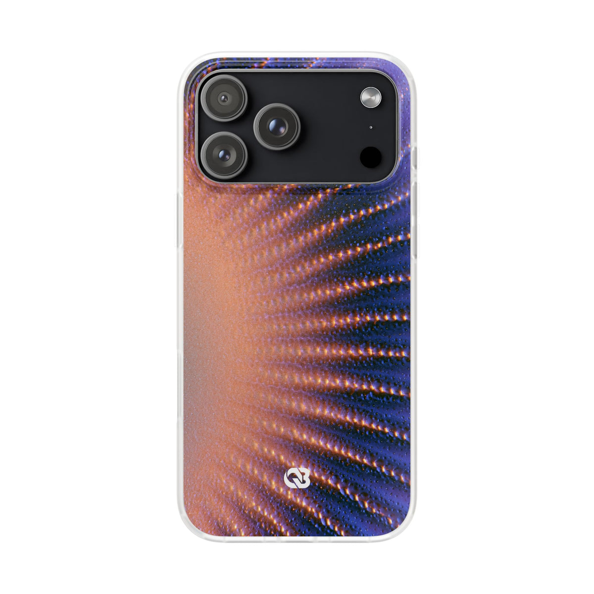 Luminous Aura Burst · Lite Phone Case for iPhone ·  Blue