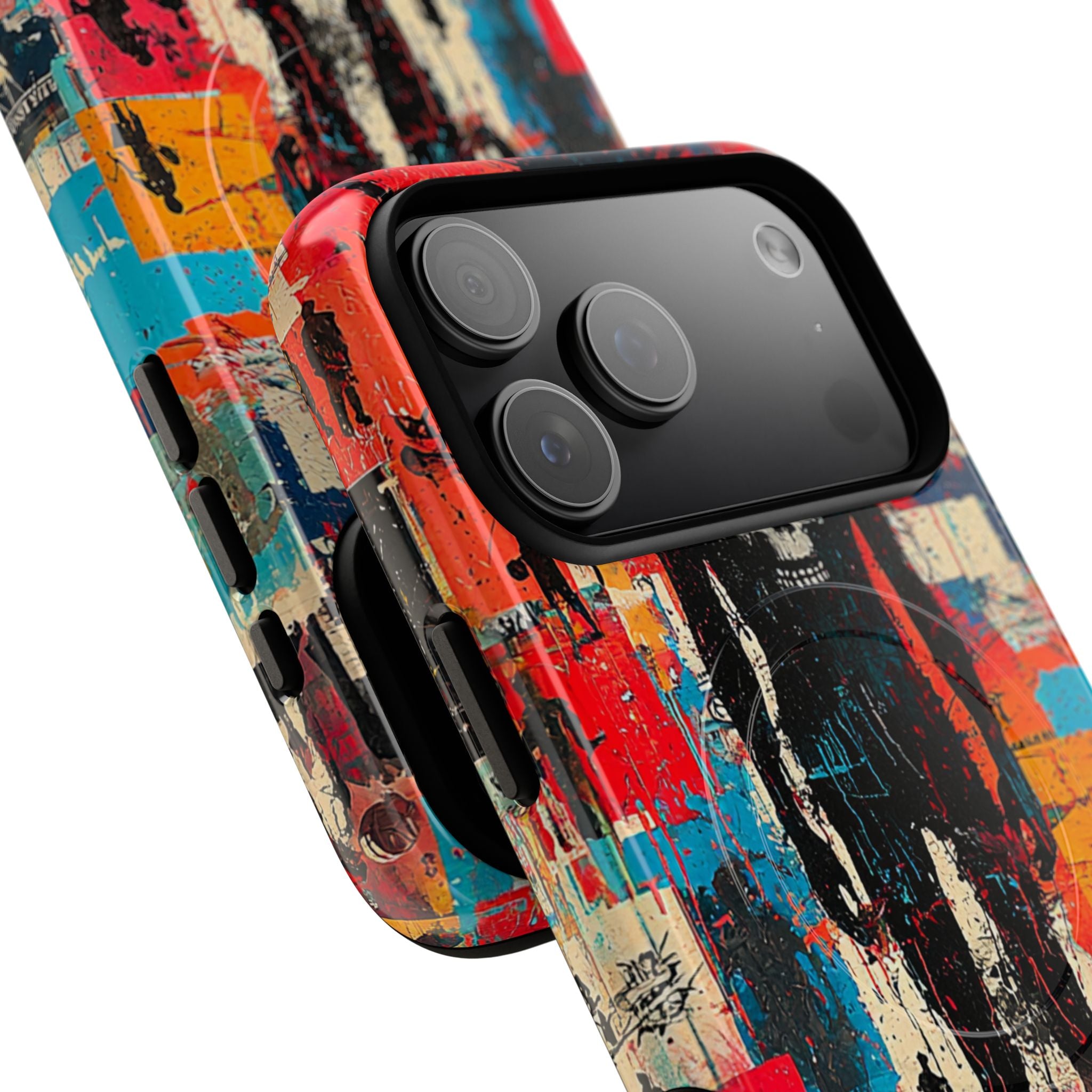 Spiky Skull Silhouette iPhone 17 Pro Max Case - Tough+ - CASE•BOB