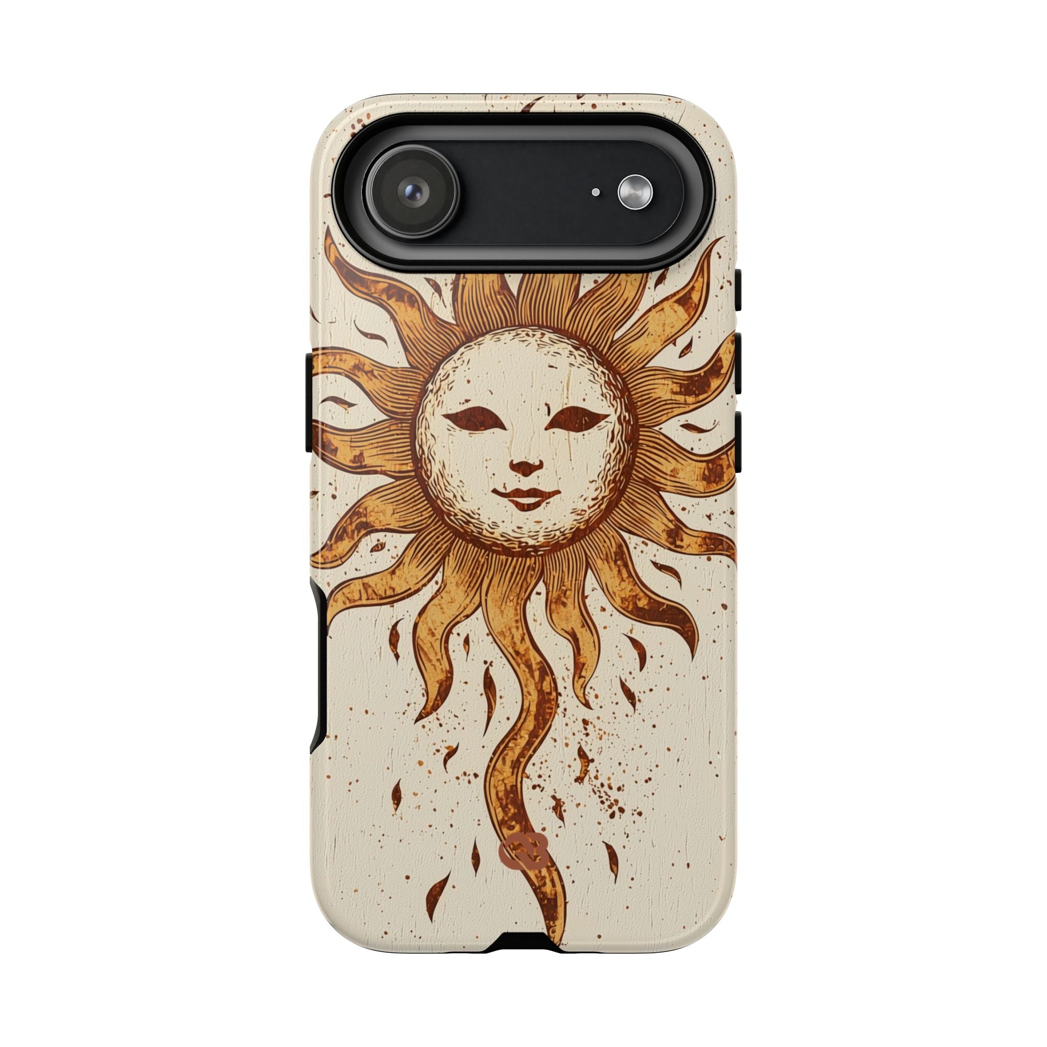 Rustic Solar Mask · Tough Phone Case for iPhone