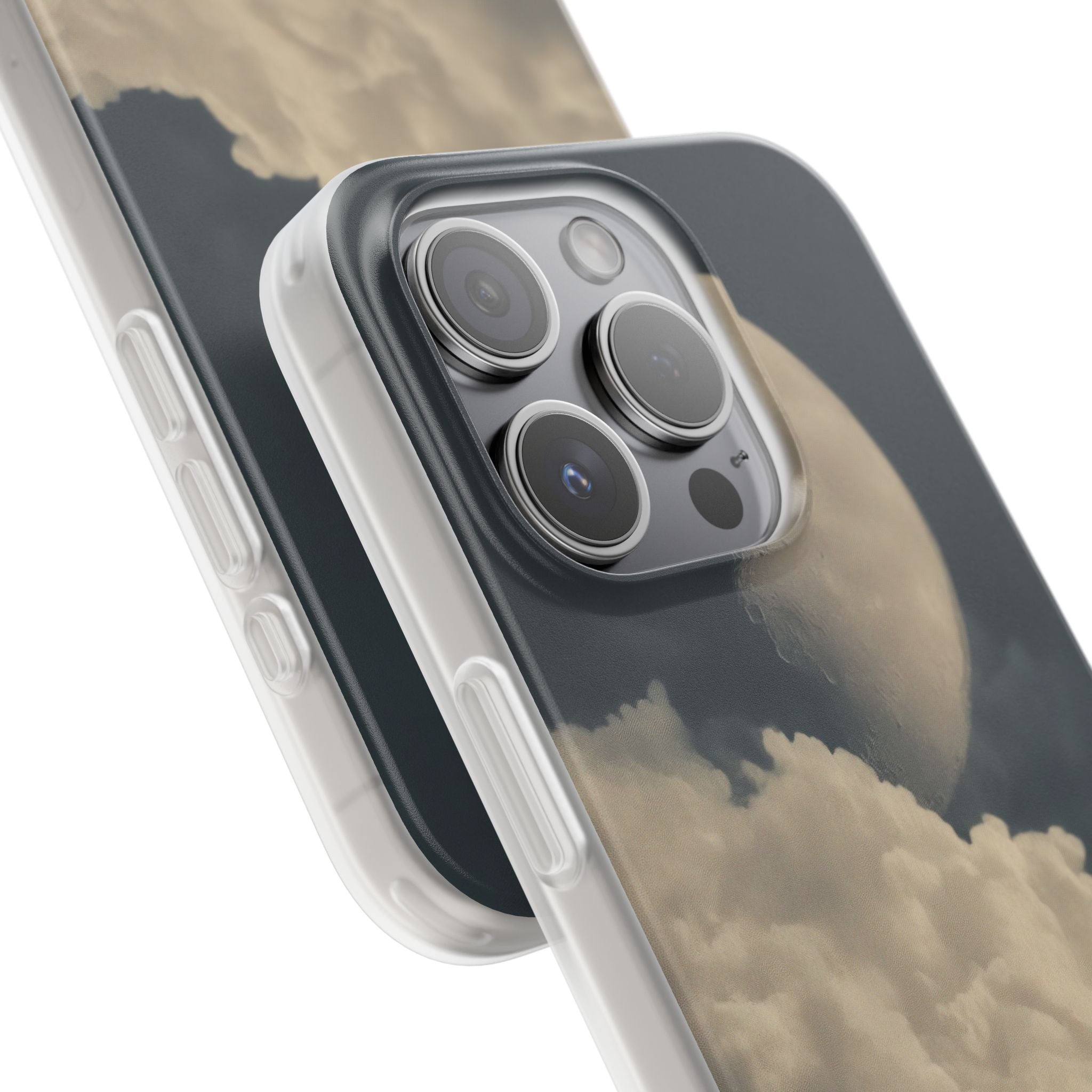 Midnight Brew Moon · Soft Mobilskal för iPhone