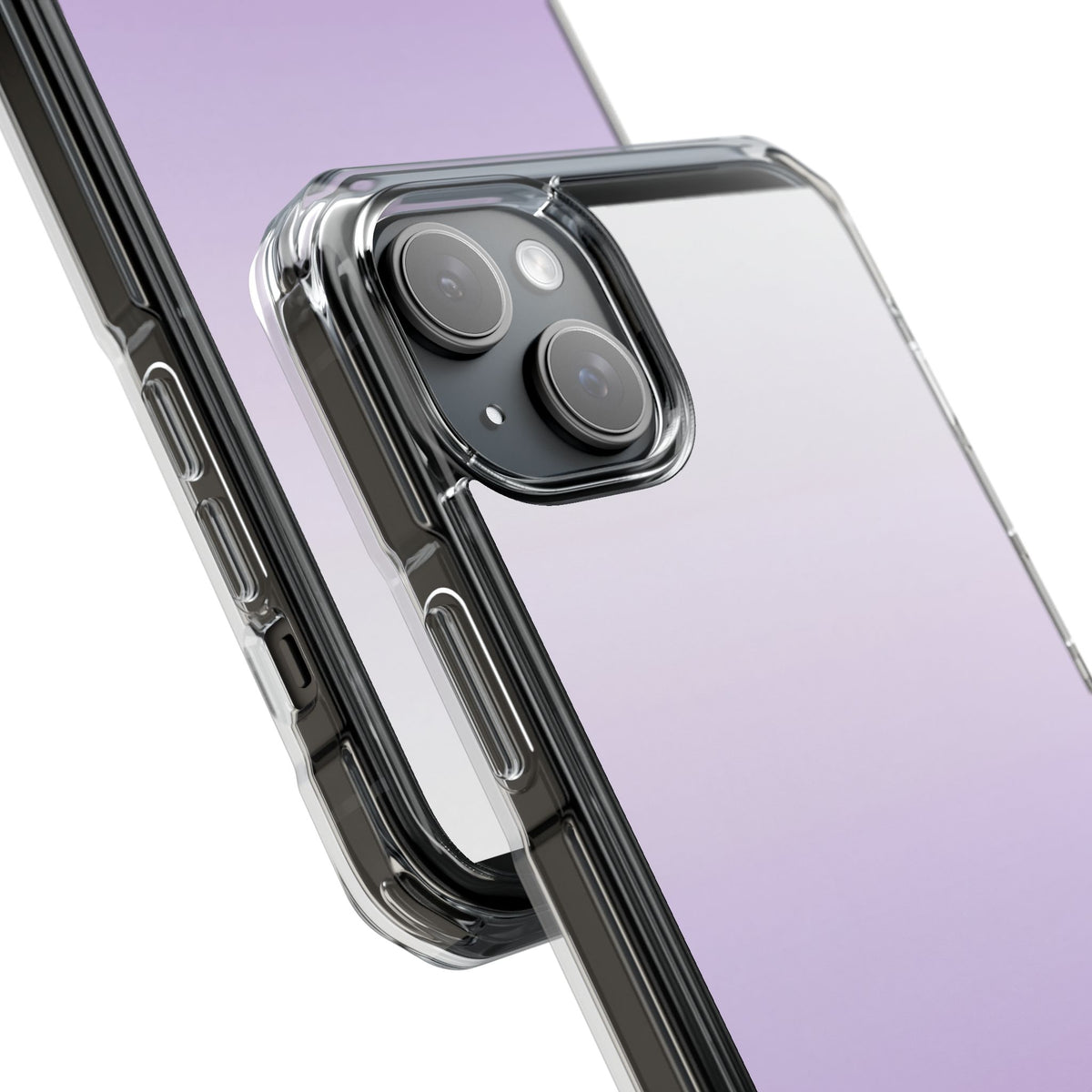 Soft Lilac · Clear Impact Magnetic Phone Case for iPhone · Purple