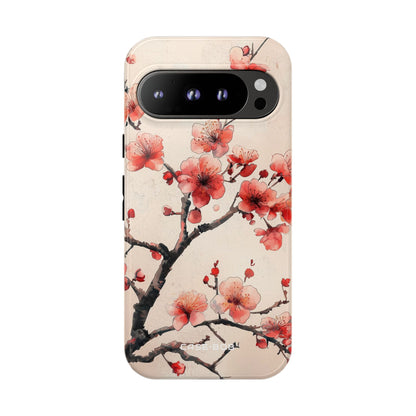 Blossom Shadow Google Pixel 9 Pro Case - Tough
