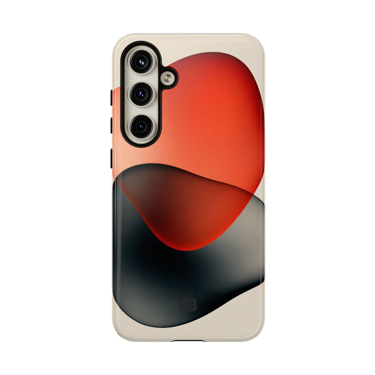 Translucent Crimson Form · Tough Phone Case for Samsung · Red