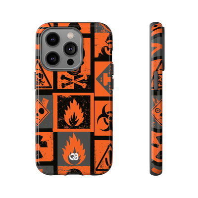 Urban Hazard · Tough Phone Case for iPhone · Orange