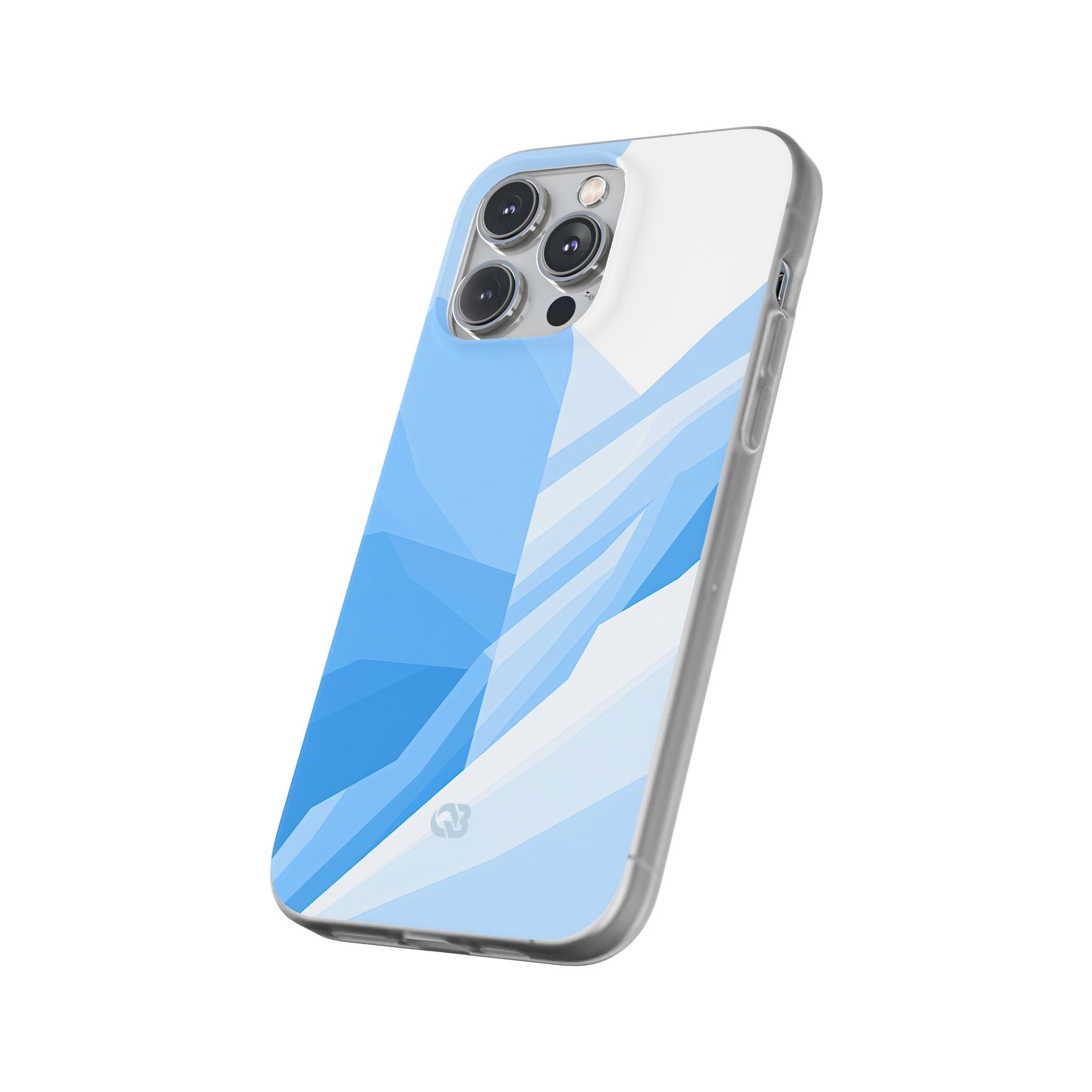 Blue Lite Phone Case for iPhone - Arctic Glacial Ridge