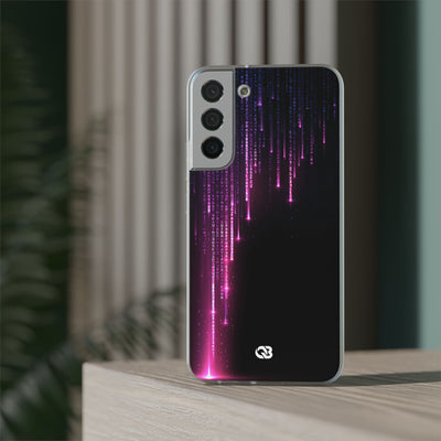 Binary Cascade · Lite Phone Case for Samsung · Black