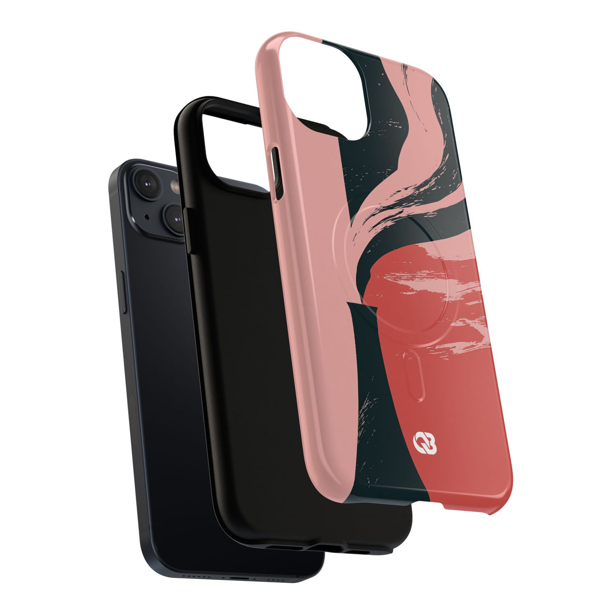Crimson Horizon · Tough 2.0 Magnetic Phone Case for iPhone · Red