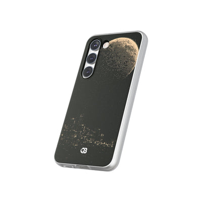 Lunar Metropolis Nocturne · Lite Phone Case for Samsung · Black