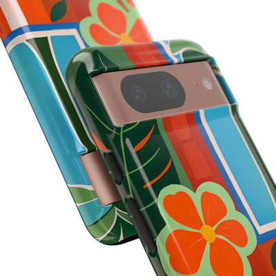 Vivid Jungle Collage · Tough