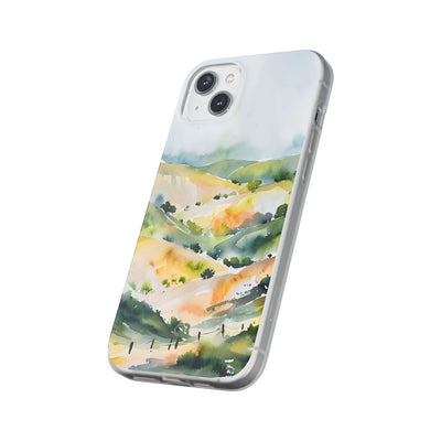 Verdant Mist Valleys · Soft Phone Case for iPhone