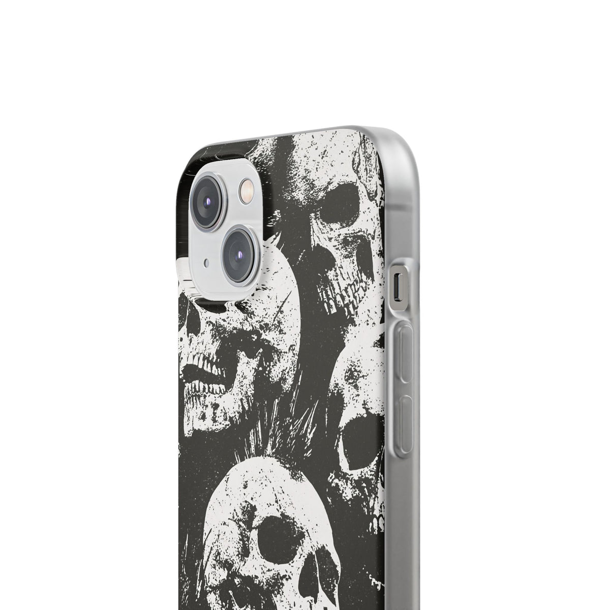 Punk Skull Riot · Lite Phone Case for iPhone ·  Black