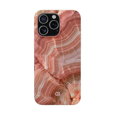 Blushing Rose Strata · Lite Phone Case for iPhone ·  Pink