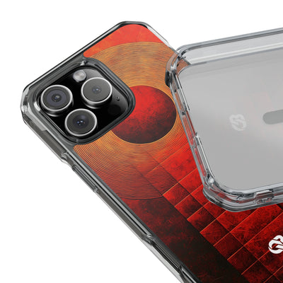 Crimson Solar Halo · Impact Phone Case for iPhone · Magsafe