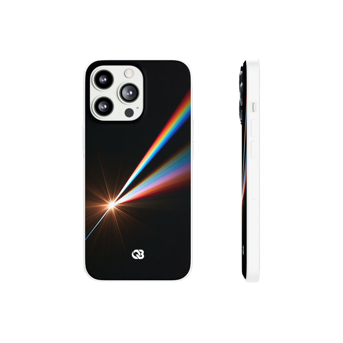 Spectral Refraction · Lite Phone Case for iPhone ·  Black