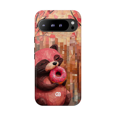 Crimson Donut Bandit · Tough Phone Case for Google Pixel
