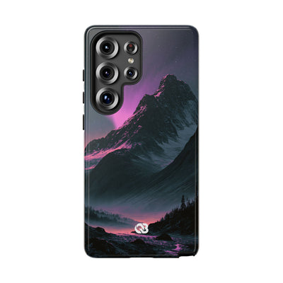 Arctic Aurora Summit · Tough Phone Case for Samsung · Black